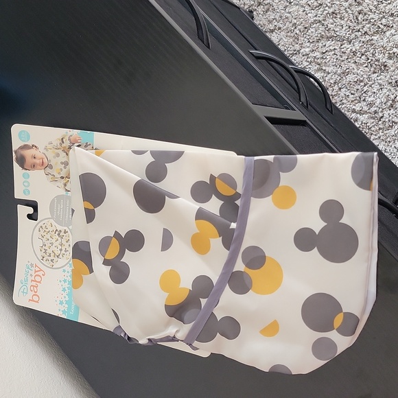 Disney Baby Long Sleeve Coverall Bib. - Picture 3 of 6